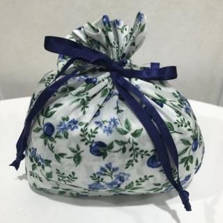 プレゼントにも♪<br>携帯パジャマ<br>ベリー<br>アイボリー&ブルー