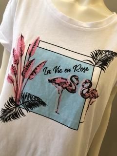 【30%OFF! オンライン限定】<br>Smash Lemon<br>スマッシュレモン<br>Tシャツ<br>フラミンゴ