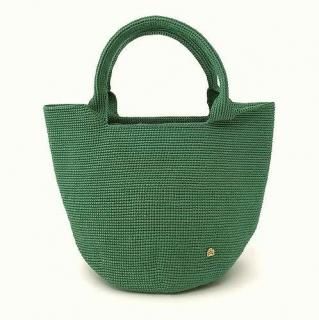 MAISON KEYS<br>メゾンキーズ<br>クロシェ編みバッグ <br>KOON Basic<br>グリーン M