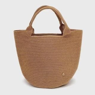 MAISON KEYS<br>メゾンキーズ<br>クロシェ編みバッグ<br>KOON Basic<br>ゴールドL