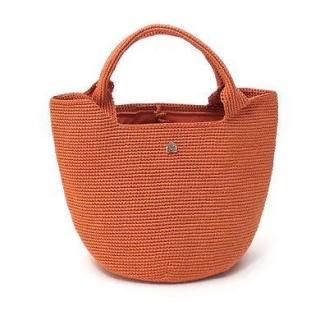 MAISON KEYS<br>メゾンキーズ<br>クロシェ編みバッグ <br>KOON Basic<br>オレンジS