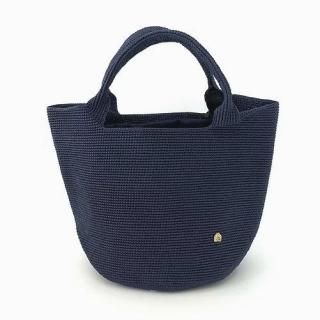 MAISON KEYS<br>メゾンキーズ<br>クロシェ編みバッグ <br>KOON Basic<br>ネイビーS