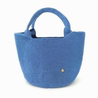 MAISON KEYS<br>メゾンキーズ<br>クロシェ編みバッグ <br>KOON Basic<br>ブルーS