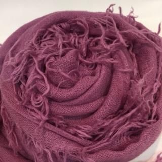 CHAN LUU<br>チャンルー<br>カシミアシルク大判ストール<br>ライトパープル<br>