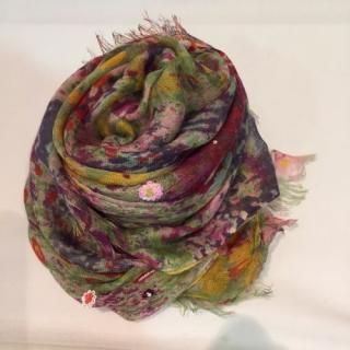 PASHMA<br>パシュマ<br>カシミアシルクストール<br>イングリッシュガーデン<br>