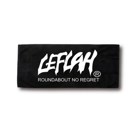 【LEFLAH】main logo face towel