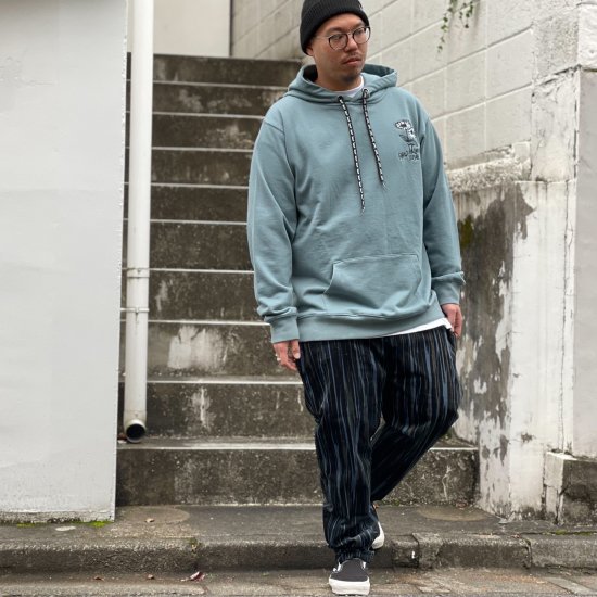 <img class='new_mark_img1' src='https://img.shop-pro.jp/img/new/icons1.gif' style='border:none;display:inline;margin:0px;padding:0px;width:auto;' />【LEFLAH】rough stripe cords easy pants(BLK)