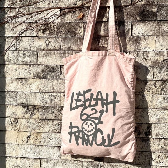 <img class='new_mark_img1' src='https://img.shop-pro.jp/img/new/icons1.gif' style='border:none;display:inline;margin:0px;padding:0px;width:auto;' />【LEFLAH】garment dyed tote bag  (PNK)