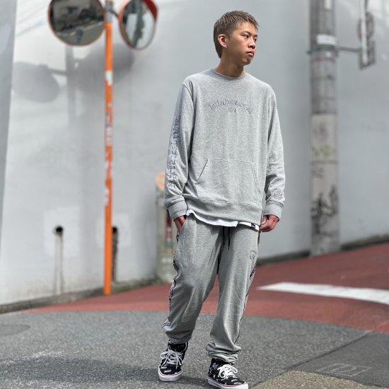 <img class='new_mark_img1' src='https://img.shop-pro.jp/img/new/icons1.gif' style='border:none;display:inline;margin:0px;padding:0px;width:auto;' />【LEFLAH】621 sweat jogger room pants (GRY) 