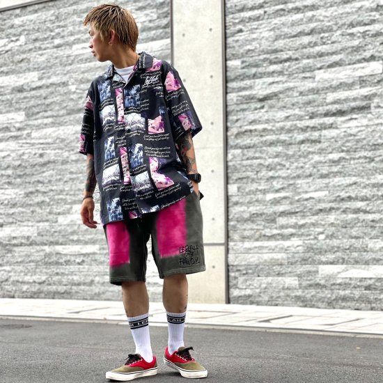 <img class='new_mark_img1' src='https://img.shop-pro.jp/img/new/icons1.gif' style='border:none;display:inline;margin:0px;padding:0px;width:auto;' />【LEFLAH】col. tinted sweat short pants (RED)