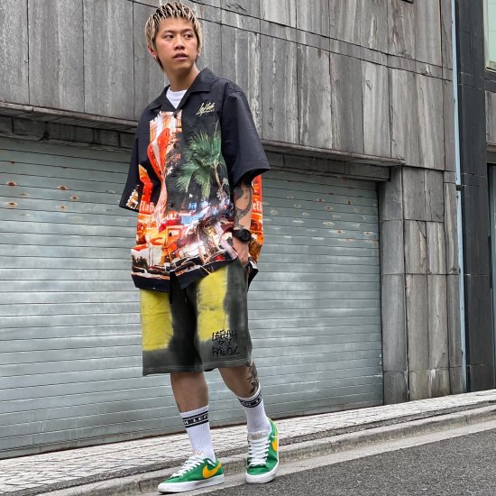 <img class='new_mark_img1' src='https://img.shop-pro.jp/img/new/icons1.gif' style='border:none;display:inline;margin:0px;padding:0px;width:auto;' />【LEFLAH】col. tinted sweat short pants  (YEL)