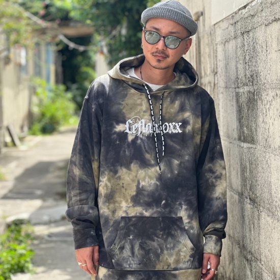 <img class='new_mark_img1' src='https://img.shop-pro.jp/img/new/icons1.gif' style='border:none;display:inline;margin:0px;padding:0px;width:auto;' />【LEFLAH】 overwrite tie-dye parka (KHA)