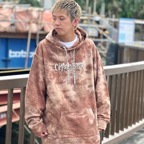 <img class='new_mark_img1' src='https://img.shop-pro.jp/img/new/icons1.gif' style='border:none;display:inline;margin:0px;padding:0px;width:auto;' />【LEFLAH】 overwrite tie-dye parka (BRW)