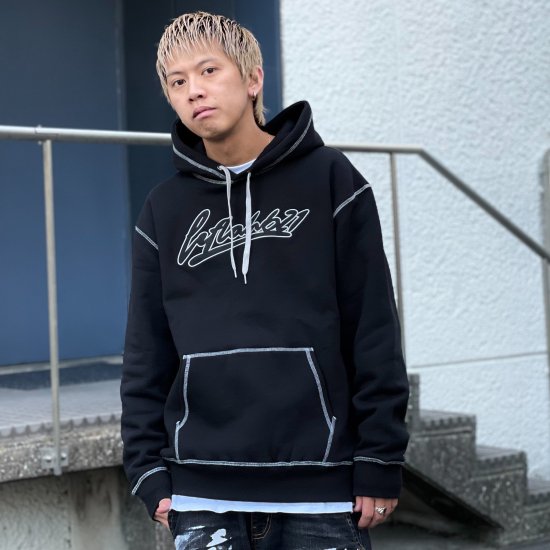 <img class='new_mark_img1' src='https://img.shop-pro.jp/img/new/icons1.gif' style='border:none;display:inline;margin:0px;padding:0px;width:auto;' />【LEFLAH】stitched parka (BLK) 