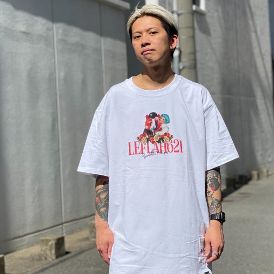 <img class='new_mark_img1' src='https://img.shop-pro.jp/img/new/icons1.gif' style='border:none;display:inline;margin:0px;padding:0px;width:auto;' />【LEFLAH】テール Tシャツ (WHT)