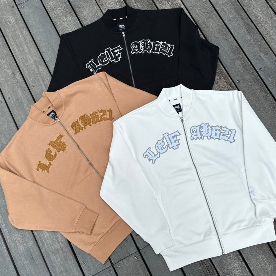 【LEFLAH】ヘビー裏毛スウェットジャケット (BRW) - LEFLAH official web shop