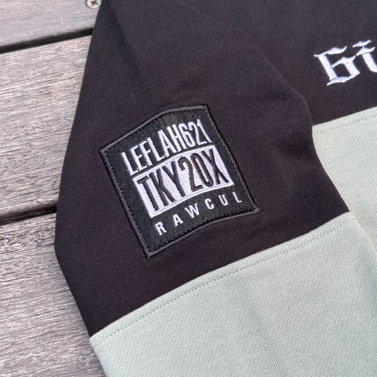 LEFLAH】ダブルジップスウェット (GRN) - LEFLAH official web shop