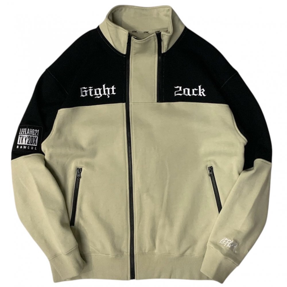 <img class='new_mark_img1' src='https://img.shop-pro.jp/img/new/icons1.gif' style='border:none;display:inline;margin:0px;padding:0px;width:auto;' />LEFLAHmulti zip sweat shirts (BEG)