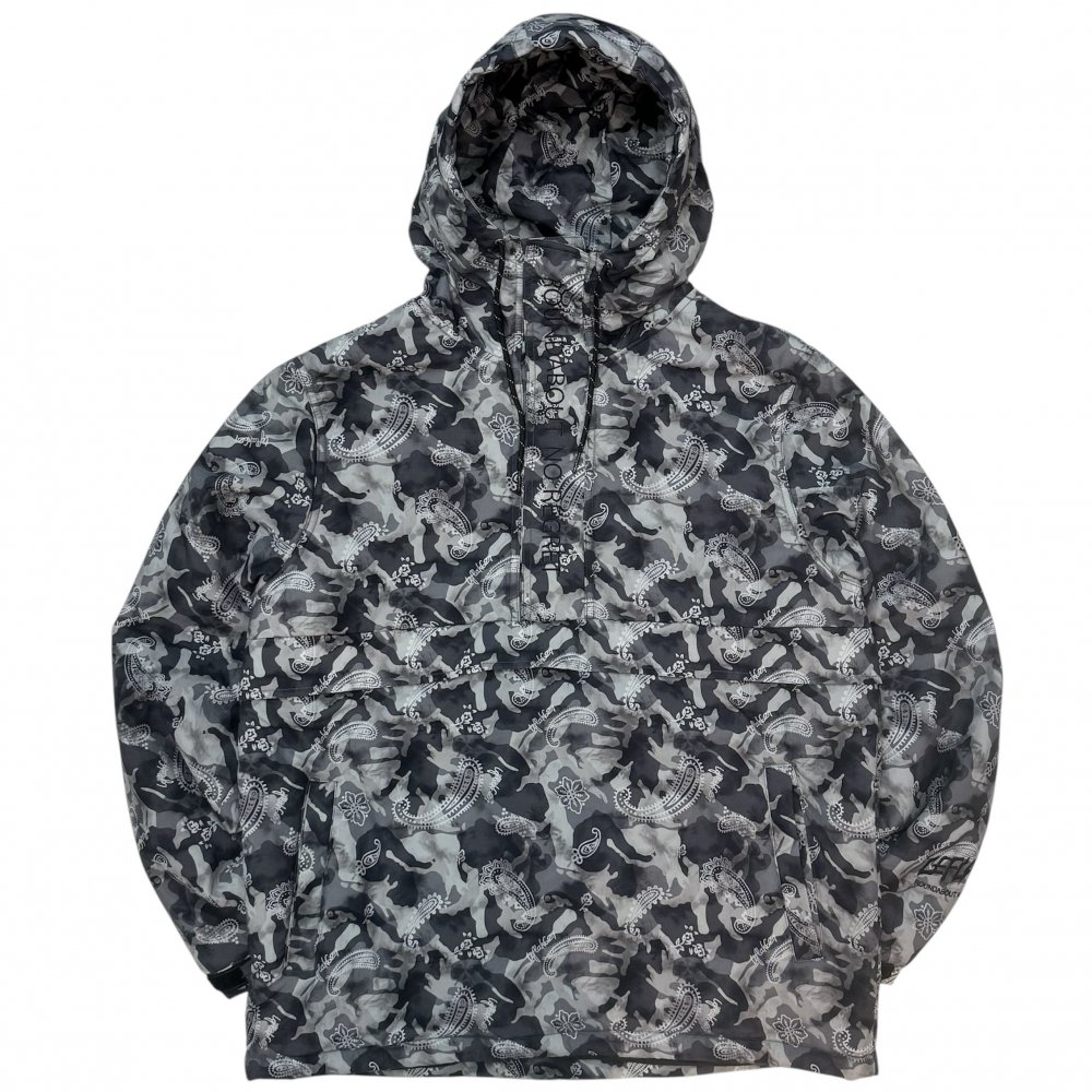 <img class='new_mark_img1' src='https://img.shop-pro.jp/img/new/icons1.gif' style='border:none;display:inline;margin:0px;padding:0px;width:auto;' />LEFLAH paisley camo hood Jacket (BLK)