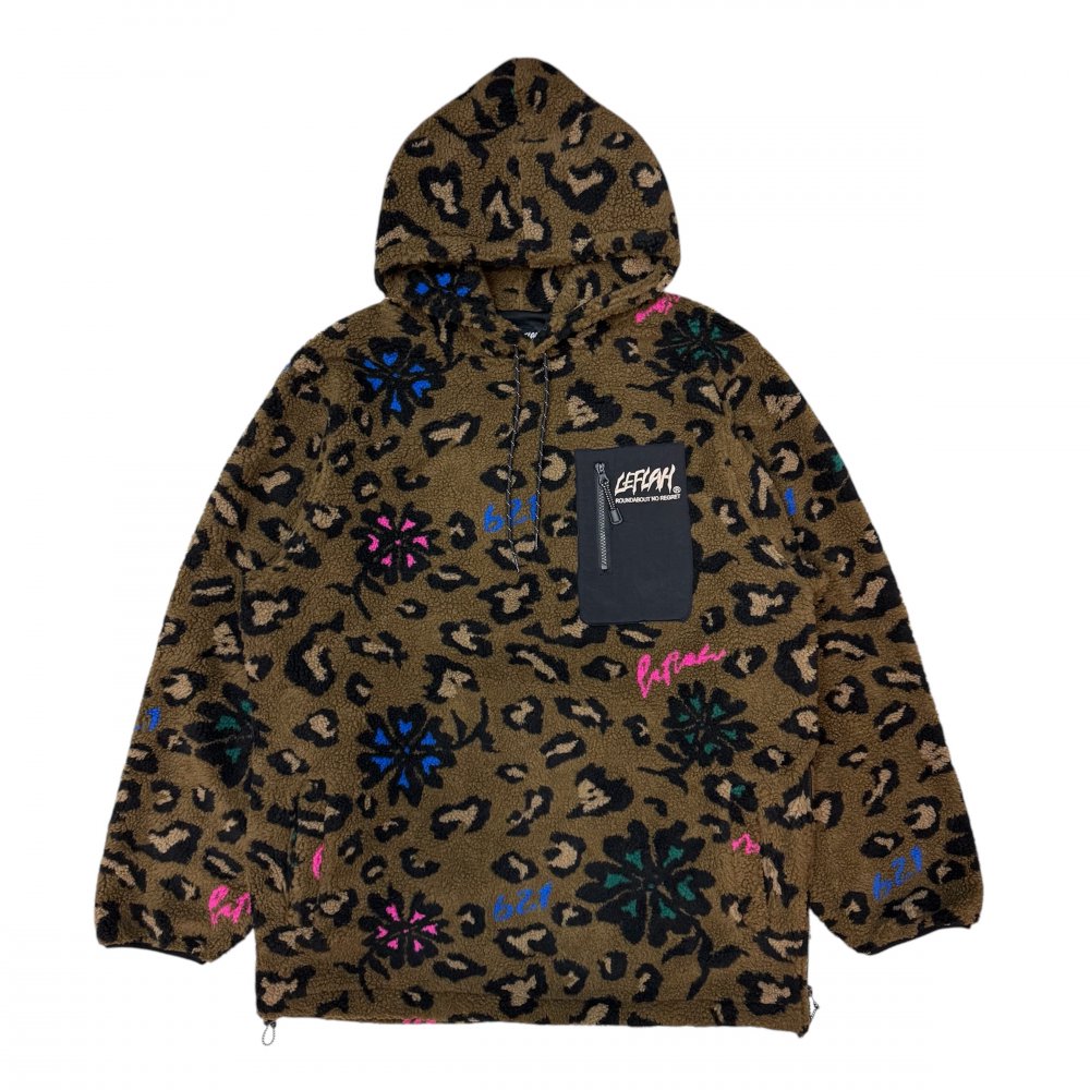 <img class='new_mark_img1' src='https://img.shop-pro.jp/img/new/icons1.gif' style='border:none;display:inline;margin:0px;padding:0px;width:auto;' />LEFLAHboa hood jacket (BRW)