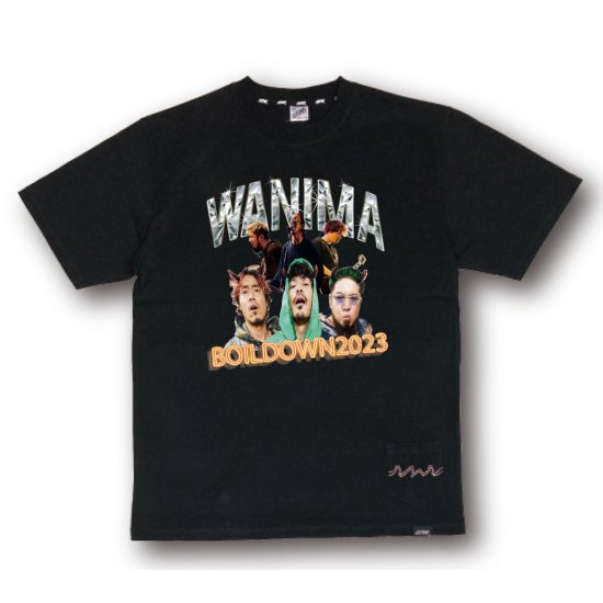 WANIMA×LEFLAH】Boildown 2023 Tシャツ (BLK)《1月26日から順次発送