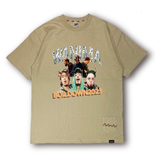 【WANIMA×LEFLAH】Boildown 2023 Tシャツ (BEG)《1月26日から順次発送予定》 - LEFLAH official  web shop