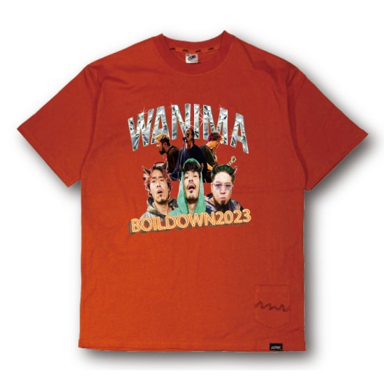 【WANIMA×LEFLAH】Boildown 2023 Tシャツ (D.ORG)《1月26日から順次発送予定》 - LEFLAH official  web shop