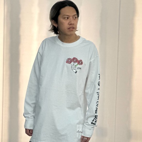 LEFLAH】NO WAY ロングT（WHT） - LEFLAH official web shop