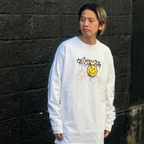 【LEFLAH】ON ロングT（WHT）《3月末頃から順次発送》, - LEFLAH official web shop