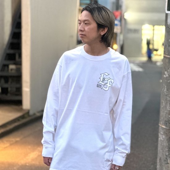 【LEFLAH】OLD CLEAR ロングT（WHT）《3月末頃から順次発送》, - LEFLAH official web shop