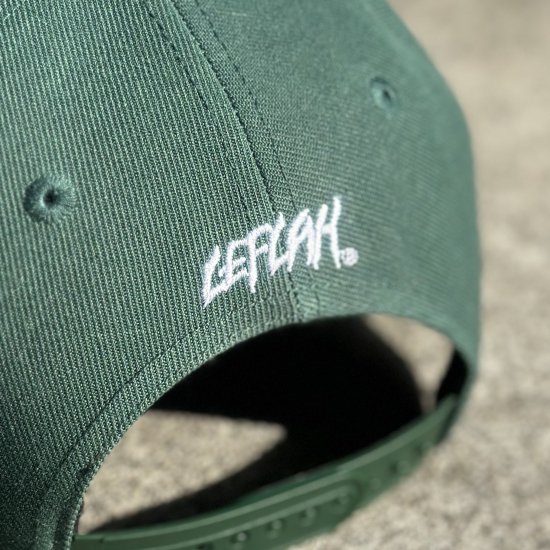 【LEFLAH】OLD CLEARキャップ (GRN) - LEFLAH official web shop