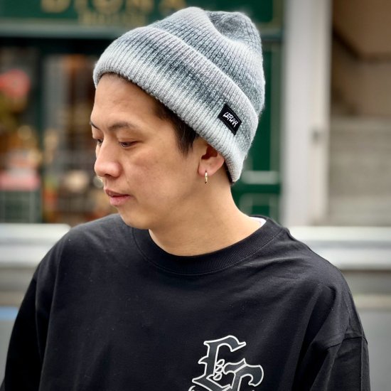 LEFLAH】グラデーションニットキャップ (BLK) - LEFLAH official web shop