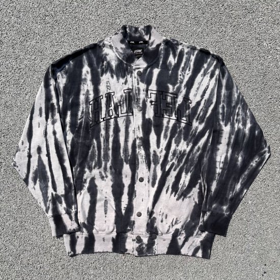 <img class='new_mark_img1' src='https://img.shop-pro.jp/img/new/icons1.gif' style='border:none;display:inline;margin:0px;padding:0px;width:auto;' />LEFLAH tie-dye sweat jacket (WHT)