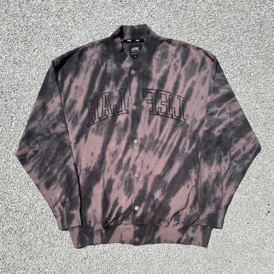 <img class='new_mark_img1' src='https://img.shop-pro.jp/img/new/icons1.gif' style='border:none;display:inline;margin:0px;padding:0px;width:auto;' />LEFLAH tie-dye sweat jacket (BRW)