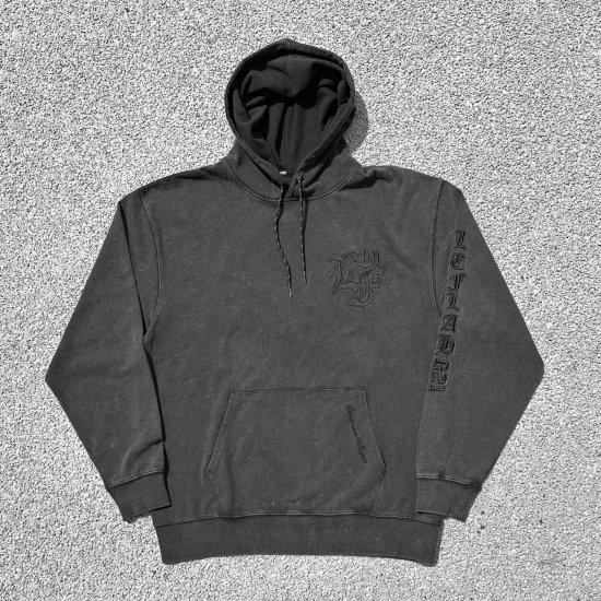 <img class='new_mark_img1' src='https://img.shop-pro.jp/img/new/icons1.gif' style='border:none;display:inline;margin:0px;padding:0px;width:auto;' />LEFLAH chemical wash pullover parka  (BLK)