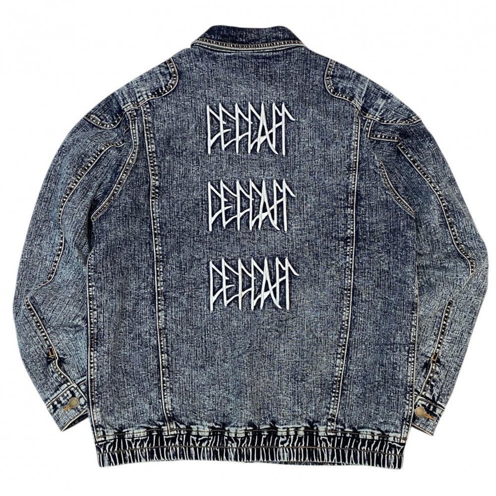 <img class='new_mark_img1' src='https://img.shop-pro.jp/img/new/icons1.gif' style='border:none;display:inline;margin:0px;padding:0px;width:auto;' />LEFLAHchemical denim jacket (BLU)