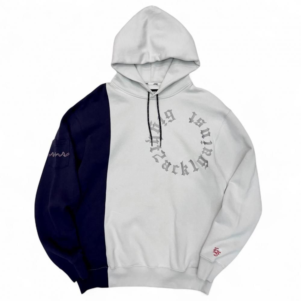 <img class='new_mark_img1' src='https://img.shop-pro.jp/img/new/icons1.gif' style='border:none;display:inline;margin:0px;padding:0px;width:auto;' />LEFLAH switchable sweat hoodie  (GRY/NVY)
