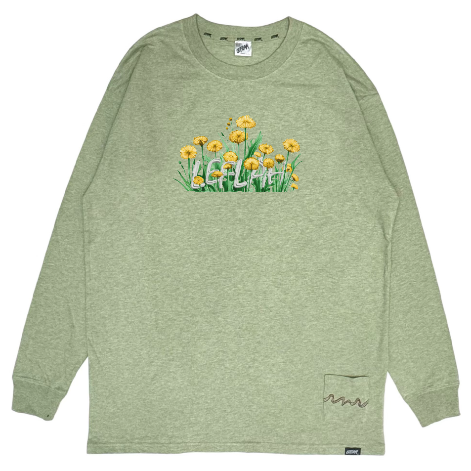 <img class='new_mark_img1' src='https://img.shop-pro.jp/img/new/icons1.gif' style='border:none;display:inline;margin:0px;padding:0px;width:auto;' />LEFLAH dandelion long-sleeve shirt (GRN)124ʹߤ缡ȯͽ