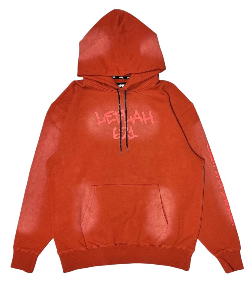 <img class='new_mark_img1' src='https://img.shop-pro.jp/img/new/icons1.gif' style='border:none;display:inline;margin:0px;padding:0px;width:auto;' />LEFLAH pigment dye sweat hoodie  (WIN)