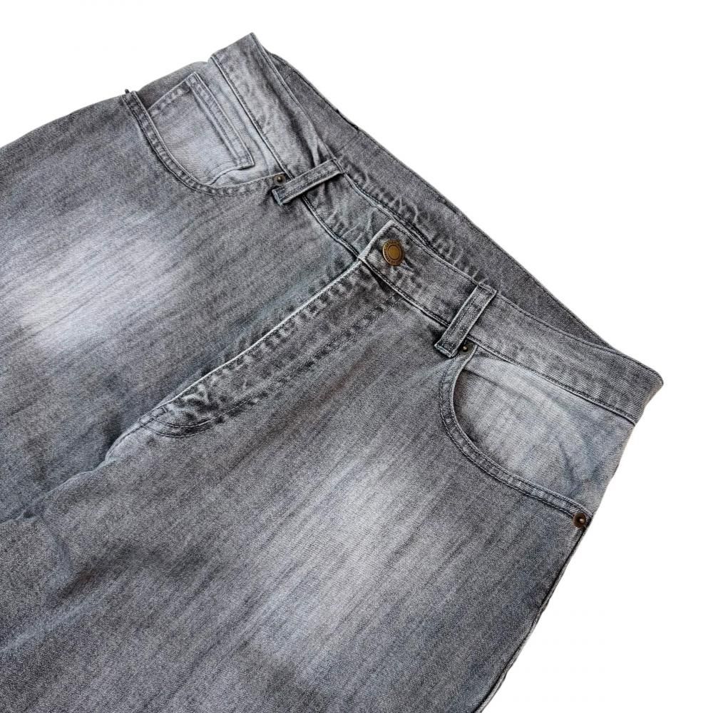 LEFLAH】 baggy ride denim (BLK) - LEFLAH official web shop