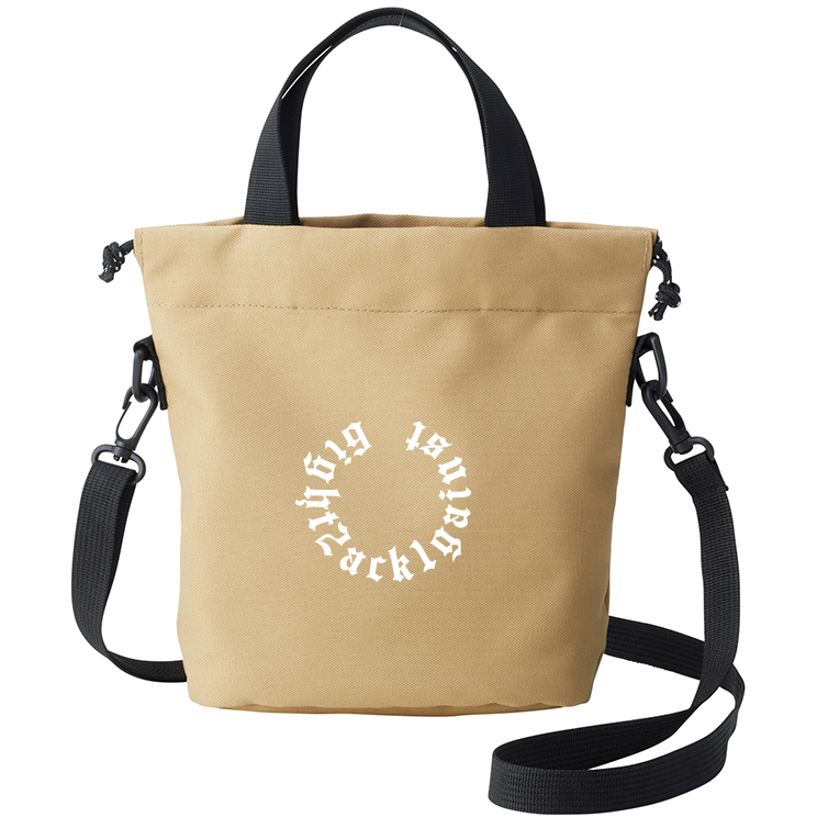 <img class='new_mark_img1' src='https://img.shop-pro.jp/img/new/icons1.gif' style='border:none;display:inline;margin:0px;padding:0px;width:auto;' />LEFLAH CIRCLE LOGO 2WAY mini bag  (BEG) 620缡ȯ