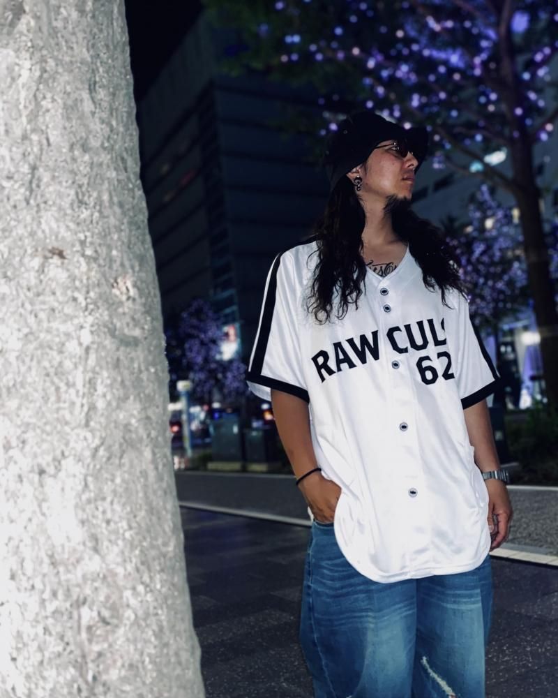 LEFLAH】 baseball shirt (WHT) - LEFLAH ｜ OFFICIAL WEB SHOP