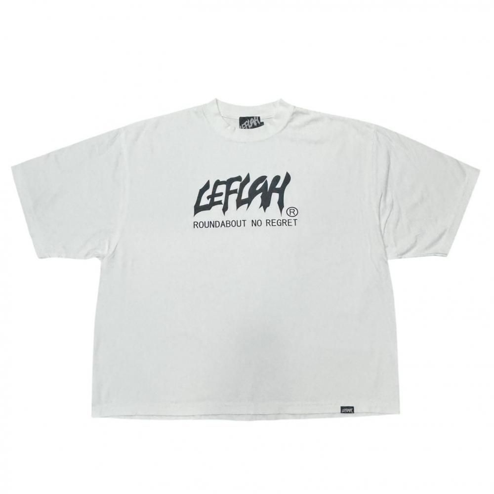 <img class='new_mark_img1' src='https://img.shop-pro.jp/img/new/icons1.gif' style='border:none;display:inline;margin:0px;padding:0px;width:auto;' />LEFLAHmain logo pigment tee (WHT)