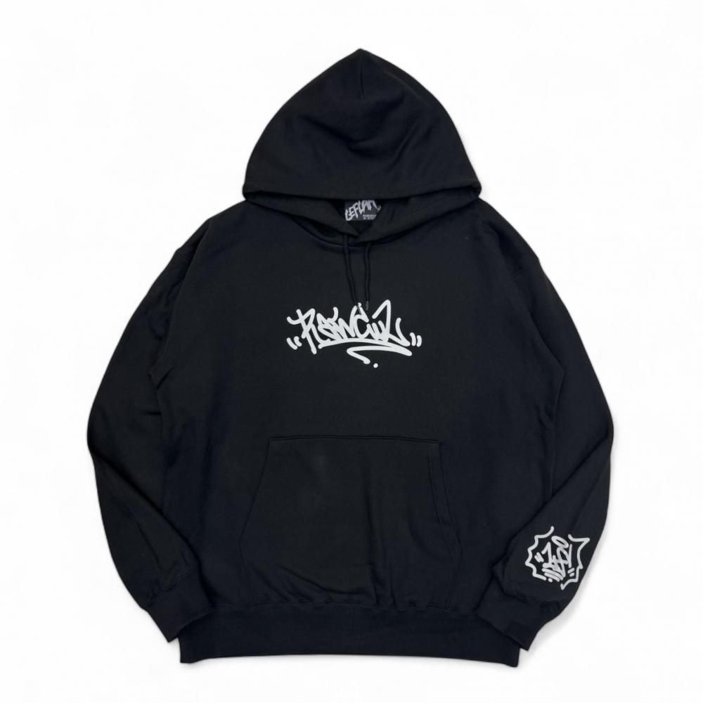 <img class='new_mark_img1' src='https://img.shop-pro.jp/img/new/icons1.gif' style='border:none;display:inline;margin:0px;padding:0px;width:auto;' />LEFLAH TAG sweat hoodie   (BLK)1020缡ȯ