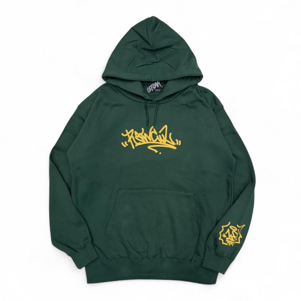 <img class='new_mark_img1' src='https://img.shop-pro.jp/img/new/icons1.gif' style='border:none;display:inline;margin:0px;padding:0px;width:auto;' />LEFLAH TAG sweat hoodie   (GRN)1020缡ȯ