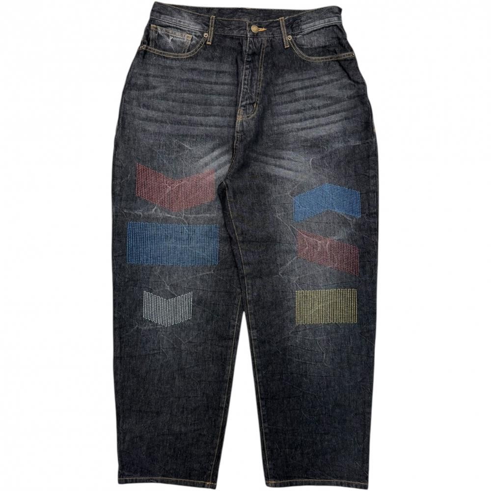 レフラー LEFLAH デニム ジョガー ジーンズ WANIMA KENTA レフラー LEFLAH デニム スキニー ジーンズ WANIMA KENTA - メルカリ