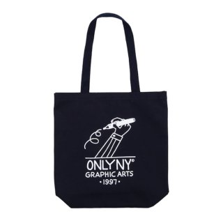 OnlyNY Graphic Arts Tote Navy