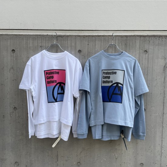 Mountain Research Layered Tee - fridge ONLINE SHOP