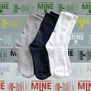 MINE Logo Socks MADE IN SOCKS