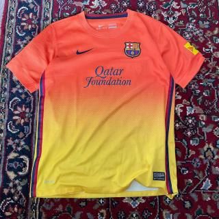 USED FOOT BALL UNIFORMFC Barcelona FC Х륻12/13 NIKE